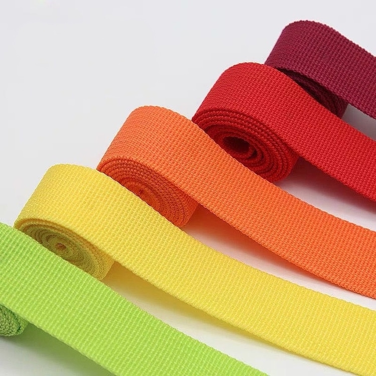 Budget-Friendly Custom-Width Polypropylene Colored Webbing Tape OEM Solutions for Temperature Resistance up to 120°C
